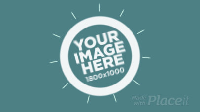 Intro Video Maker for a Logo Intro with Circular Graphics 