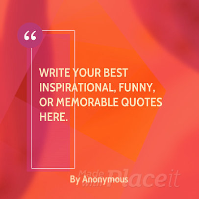 Video Maker for Inspirational Quote Videos with Geometric Animations