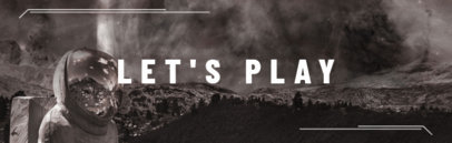 Twitch Banner Maker for Video Game Player 605a