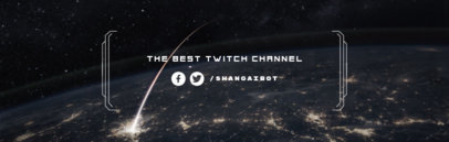 Twitch Channel Online Banner Creator 605e
