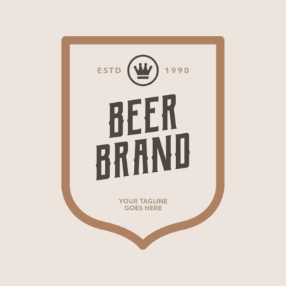 Beer Logo Maker with Frame