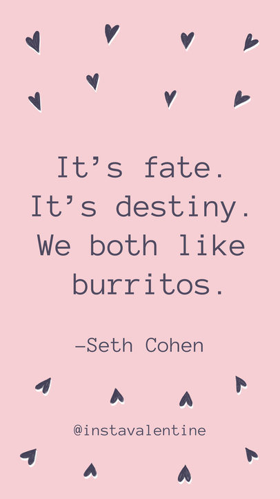 Instagram Story Maker for Valentine's Day Quotes