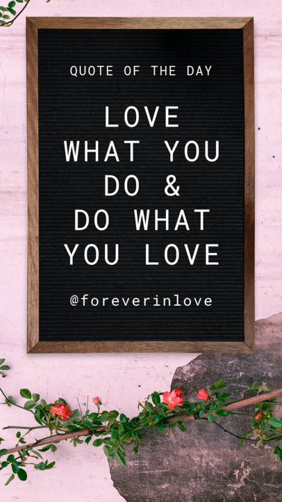 Instagram Story Creator for Valentine's Day Quotes