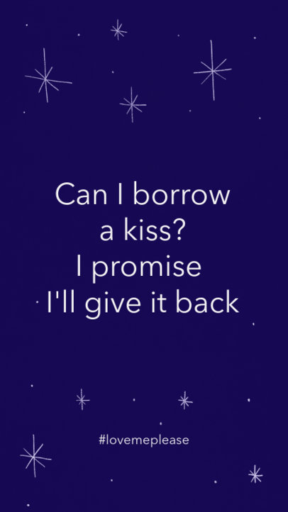 Instagram Story Maker with Quotes for Valentine's Day
