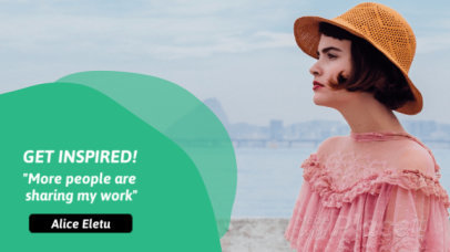 Minimalistic Slideshow Maker for a Customer Testimonial Video