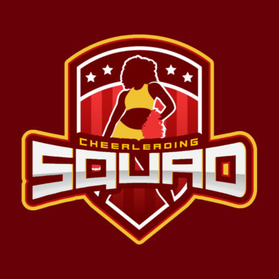 Cheerleading Squad Logo Maker 
