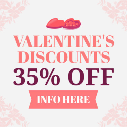 Valentine's Day Discount Banner Maker