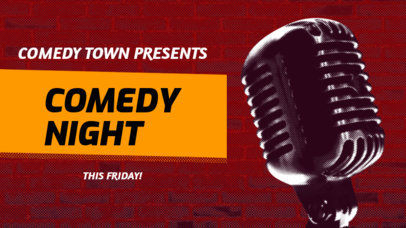 YouTube Thumbnail Template for a Comedy Video