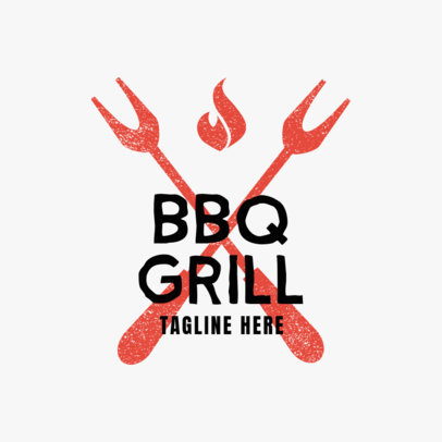 BBQ Grill Logo Maker