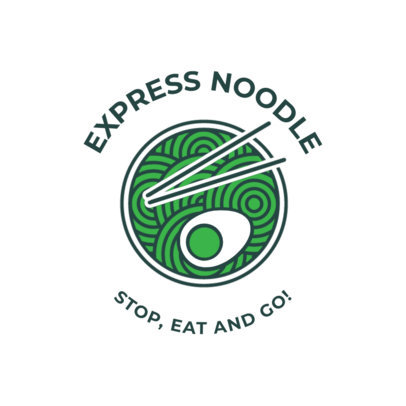 Logo Maker for a Chinese Noodle Restaurant