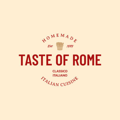 Italian Restaurant Logo Maker