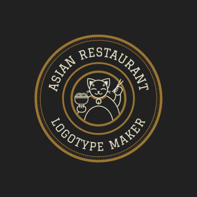 Asian Restaurant Logo Maker