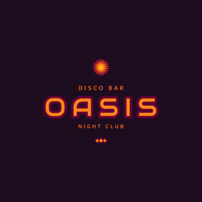 Night Club Logo Template