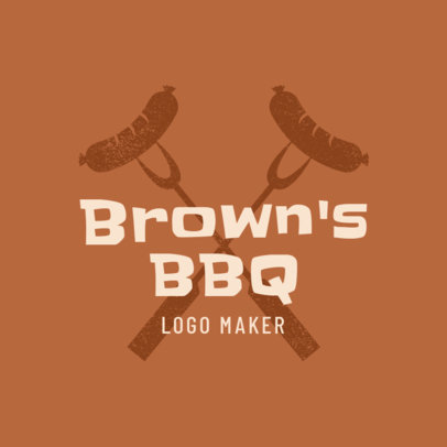 BBQ Logo Maker for a Restaurant