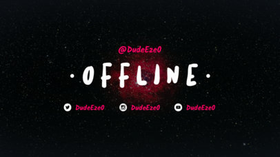 Simple Offline Twitch Banner Maker 