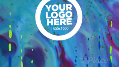 Intro Maker for a Cool Logo Animation with Slime Video Effects 1108- 5a