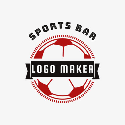 Bar Logo Maker for a Sports Bar