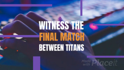 Slideshow Maker for an Esports Competition Video