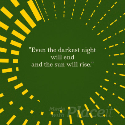 Instagram Video Maker for Cool Motivational Quotes 854a 1091