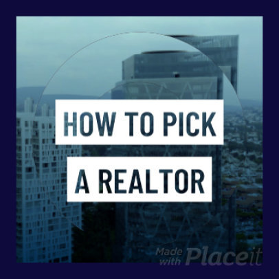 Instagram Video Maker for a Real Estate Step by Step Tutorial