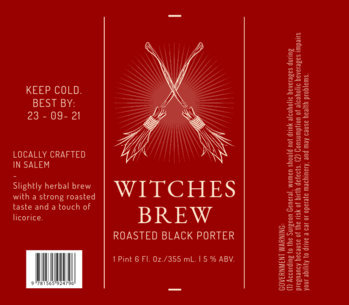 Beer Label Maker with Broom Graphics 770a