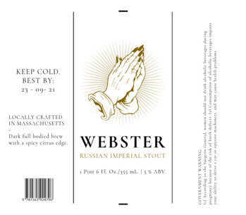 Beer Label Generator for a Stout Beer