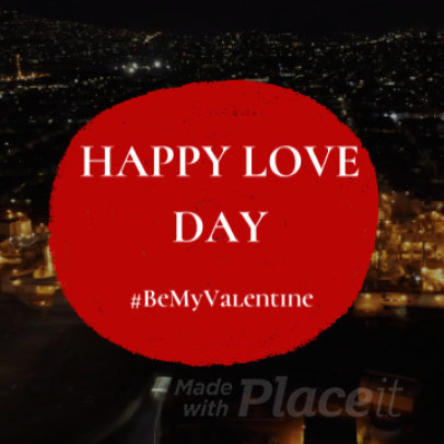 Video Maker for a Valentine's Day Instagram Video