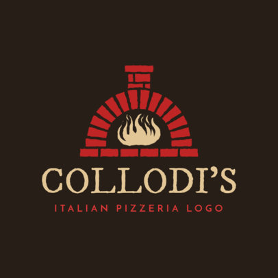Italian Food Logo Maker for a Pizza Place