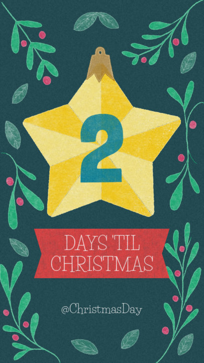 Christmas Countdown Instagram Story Maker