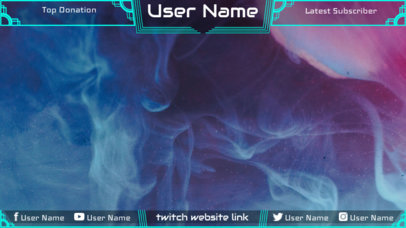 Twitch Overlay Maker with Smoke Bomb Images 1063