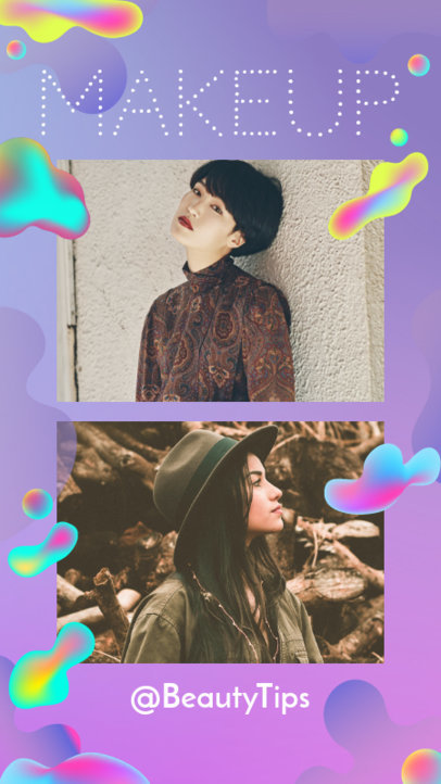 Instagram Story Maker for Style and Makeup Accounts