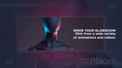 Slideshow Video Maker with Modern Text Effects