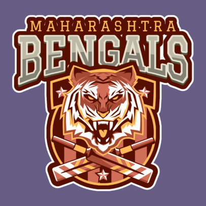 Cricket Logo Template