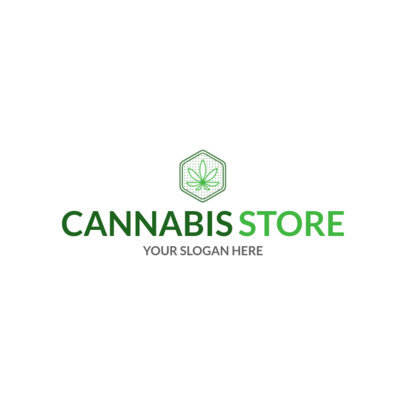 Marijuana Logo Maker for a Cannabis Store