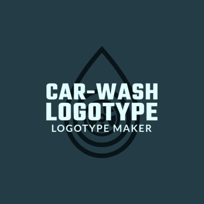 Car-Wash Logotype Maker