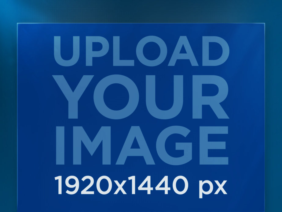 Mockup Featuring a Desktop Browser
