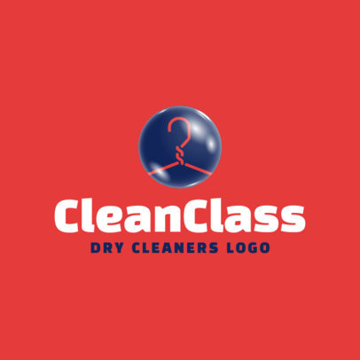 Dry Cleaners Logo Template