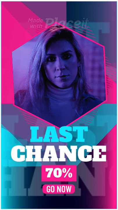 Instagram Story Maker for a Store Sale Promo Video