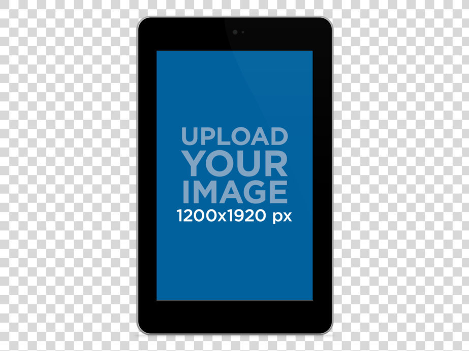 Google Nexus 7 Featuring a Transparent Background