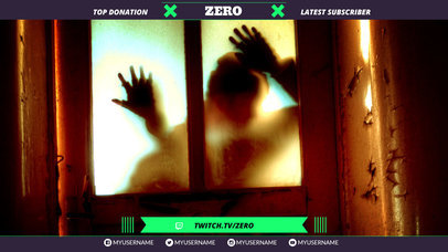  Twitch Overlay Maker for Horror Gaming Streamers 1072