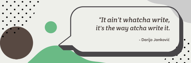 Twitter Header Maker with a Text Bubble