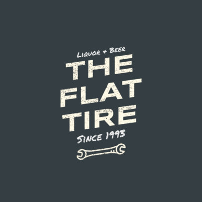 Bar Logo Maker for a Biker Friendly Bar