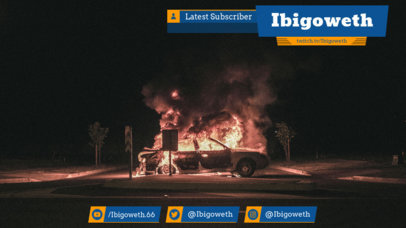 Cool Twitch Overlay Design Template 