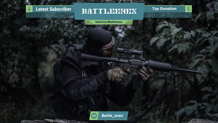 Placeit - Twitch Overlay Maker for Sniper Video Games