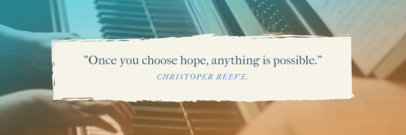 Twitter Header Maker with a Quote