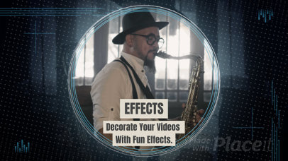 Cool Slideshow Video Maker with Animated Text Effects