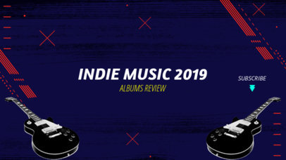 YouTube Banner Maker for Indie Music YouTube Channels