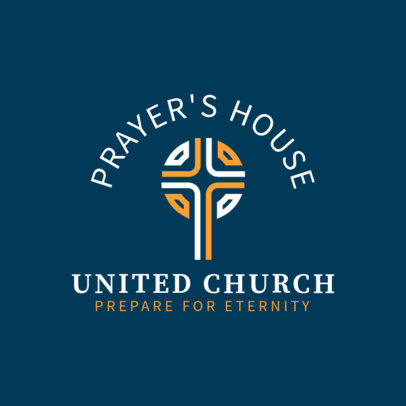 Minimalistic Logo Maker for a Church 