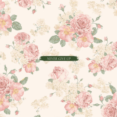 Motivational Quotes Instagram Post Template