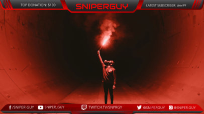 Twitch Overlay Maker with Dark Hues